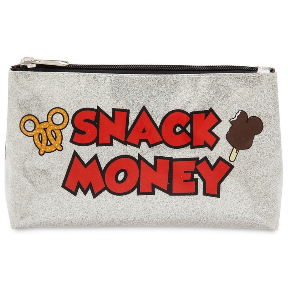 Disney Parks snack money zipper pouch